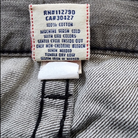 SOLD- True Religion Bobby Light Grey Wash Jeans, Men’s -32- Seat 34 - Picture 6 of 8